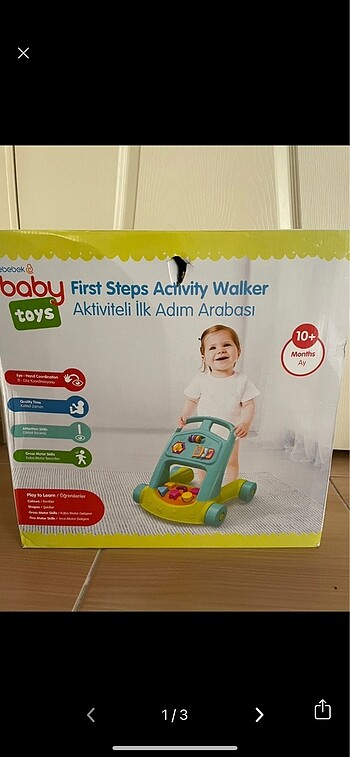 ilk adım arabası baby toys