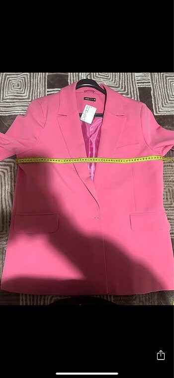 Pembe Blazer Ceket