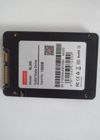 Beden Renk Colorful SL300 120GB SSD Katı Hal Sürücü