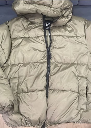 Kapüşonlu Erkek Şişme Mont - Görsel 5