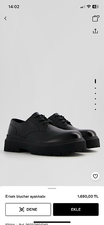 Blucher ayakkabı