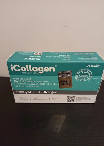 iCollagen Prebiyotik Lif ve Kolajen 60 Tablet - Görsel 3