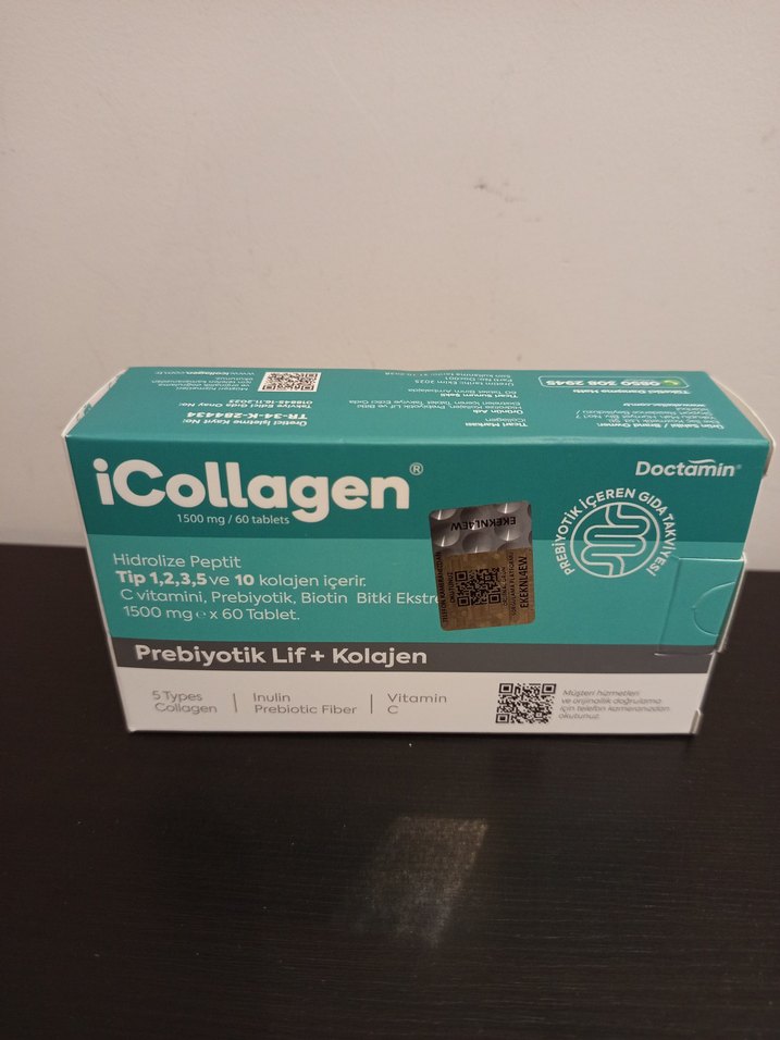 iCollagen Prebiyotik Lif ve Kolajen 60 Tablet - Görsel 3