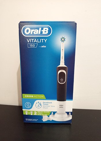 Oral-B Vitality 150 Cross Action Diş Fırçası + Yedek Başlık - Görsel 2