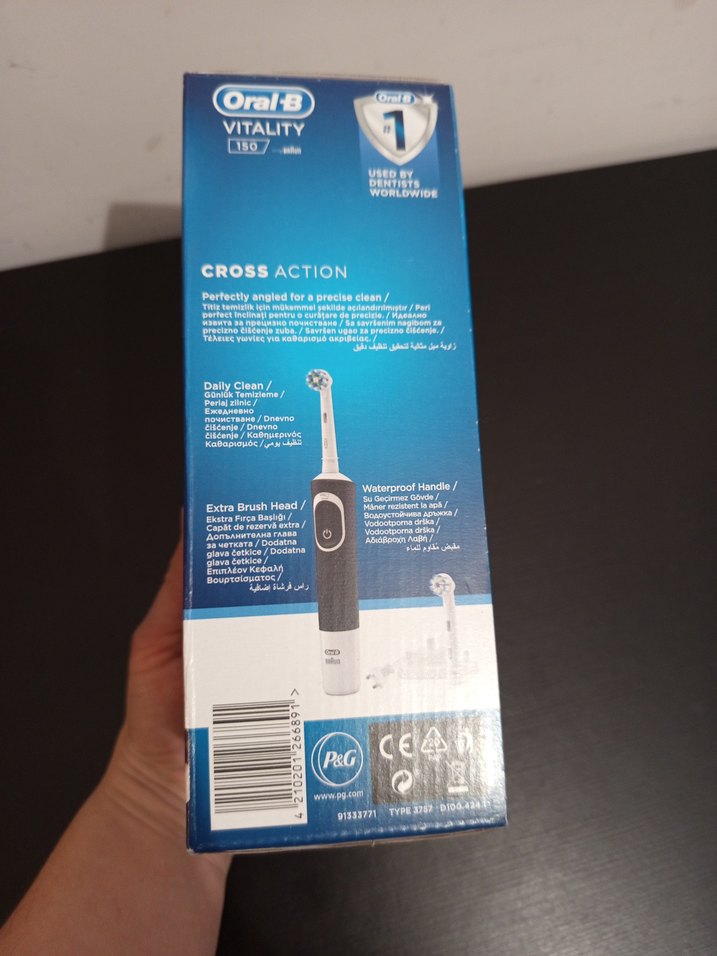 Oral-B Vitality 150 Cross Action Diş Fırçası + Yedek Başlık - Görsel 3