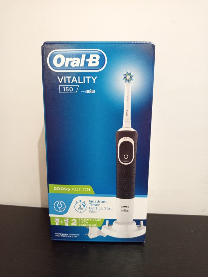 Oral-B Vitality 150 Cross Action Diş Fırçası + Yedek Başlık - Görsel 2