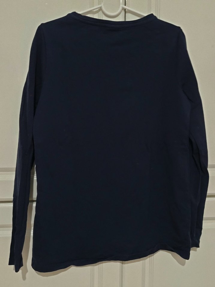 U.S. Polo Assn. Lacivert Pamuklu İnce Sweatshirt Tişört - Görsel 5