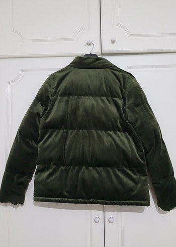 FASHION FRIENDS Yeşil Kadın Şişme Mont - Görsel 4