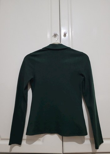 Kadın Yeşil Günlük Blazer Ceket - Görsel 2