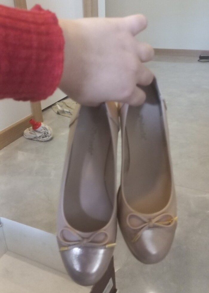 Polaris kadın dolgu topuk ayakkabı - Görsel 4