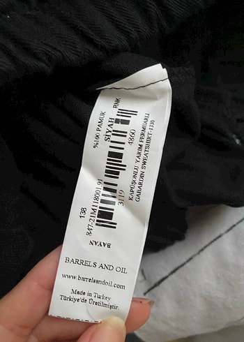 Siyah Fermuarlı kapusonlu hoodie - Görsel 8