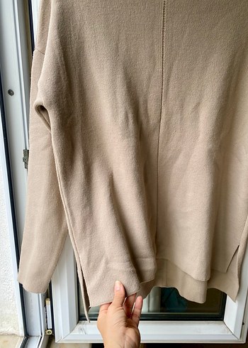 Latte renk Triko Kazak - Görsel 4