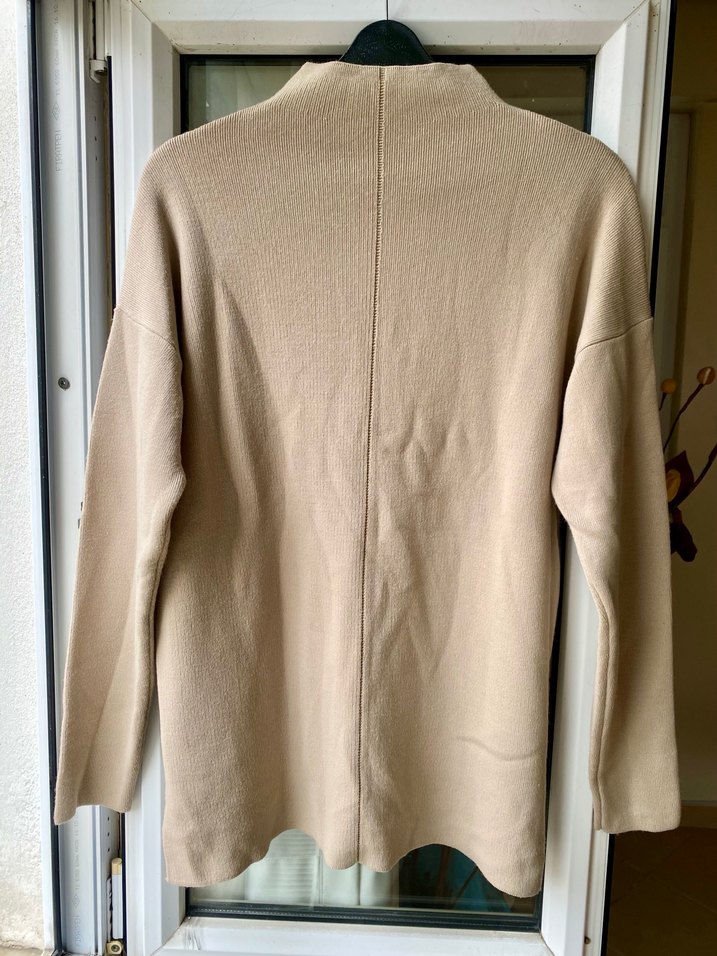 Latte renk Triko Kazak - Görsel 2