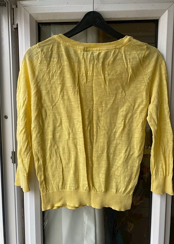 Sarı Triko bluz - Görsel 2