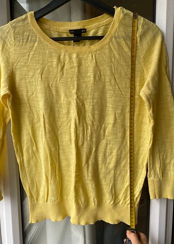 Sarı Triko bluz - Görsel 5