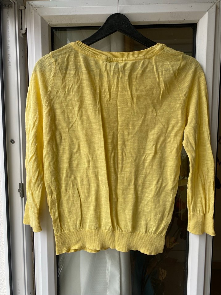 Sarı Triko bluz - Görsel 2