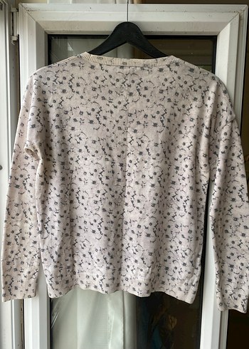 Cicek desenli kazak - Görsel 2