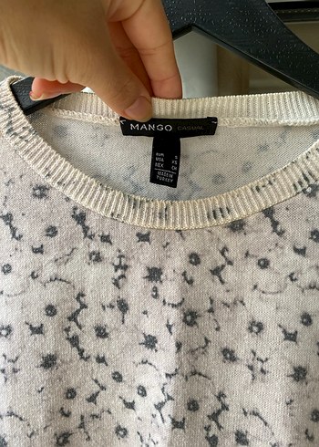 Cicek desenli kazak - Görsel 4