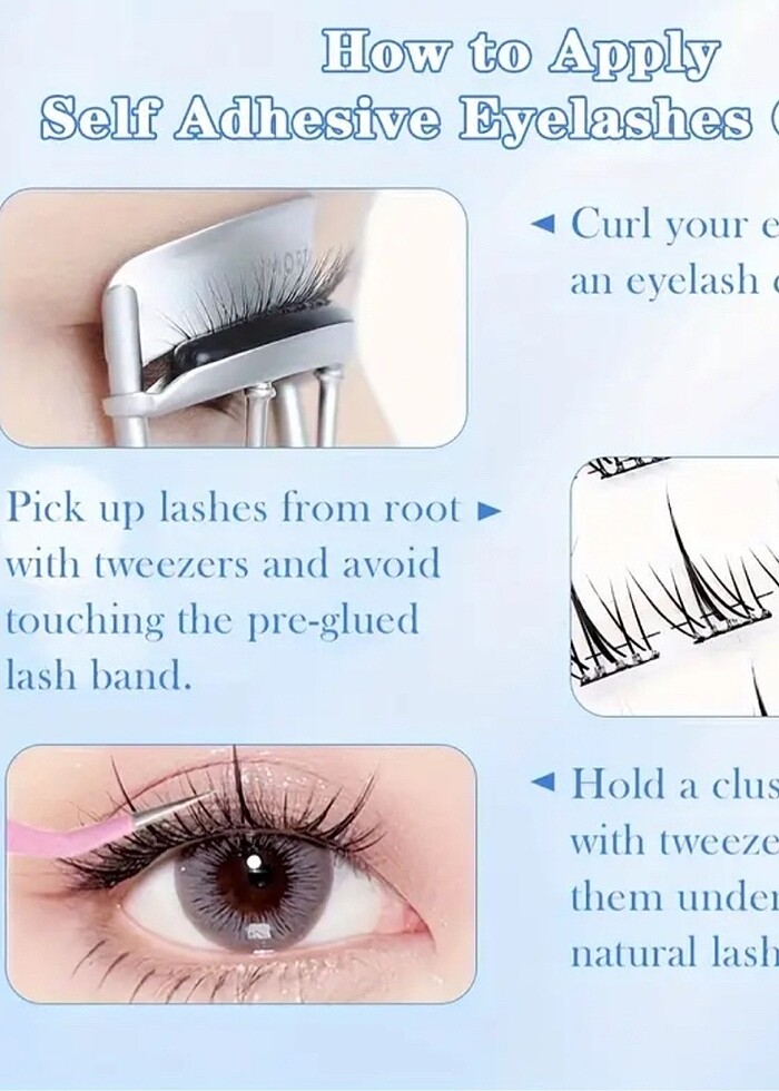 Takma kirpik - Görsel 4