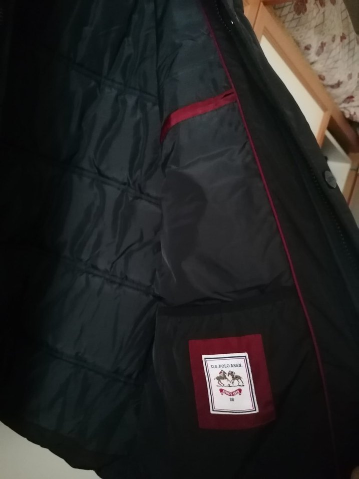 Erkek Düğmeli Yüksek Yakalı Mont polo marka - Görsel 5