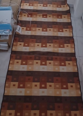 Desenli Kahverengi Halı - Görsel 5