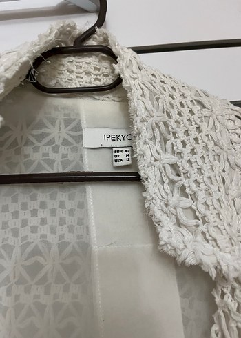 Bej Örgü Kadın Hırka, Uzun Kollu, Bohem Tarz - Görsel 2