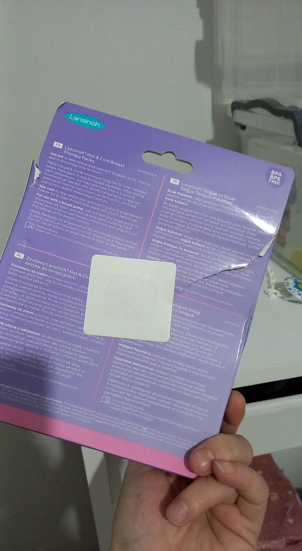 Lansinoh Sıcak-Soğuk Göğüs Terapisi Paketleri - Görsel 2