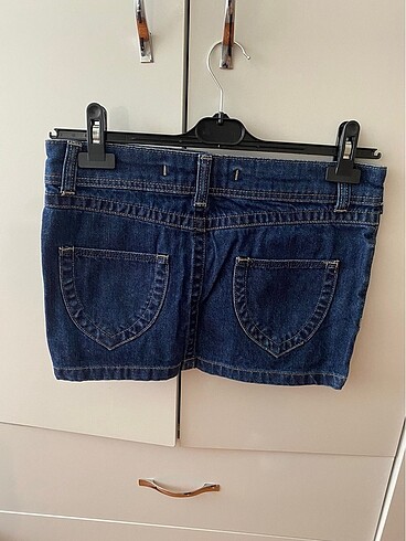 xs Beden mavi Renk Süper mini etek