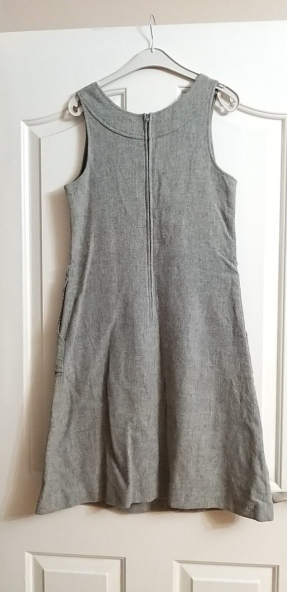 Yunlu cepli elbise - Görsel 2