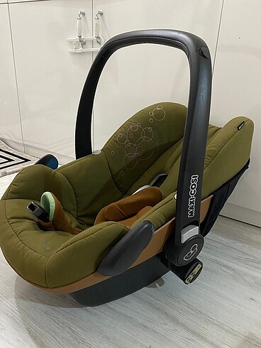 9- 18 kg Beden haki Renk Bebek oto koltuğu ve puset
