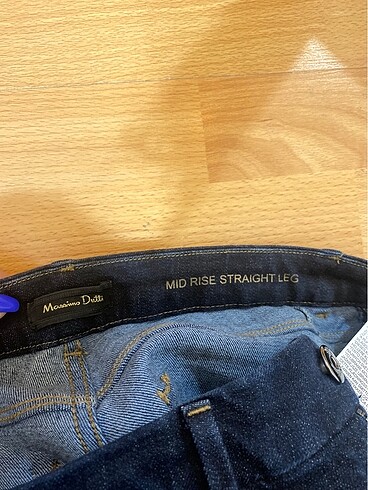 36 Beden Massimo Dutti Orjinal Straight Jean