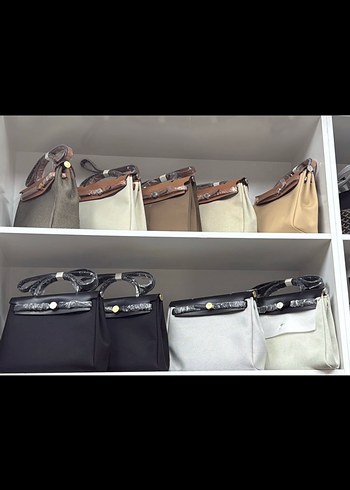 Herbag siyah altın ve bottega siyah büyük andiamo 2li ilan