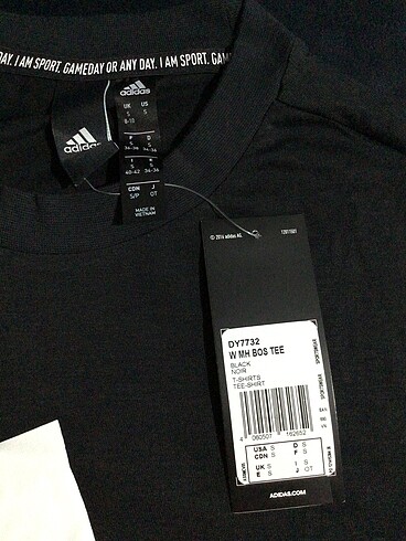 s Beden Orijinal Adidas pamuklu Tshirt