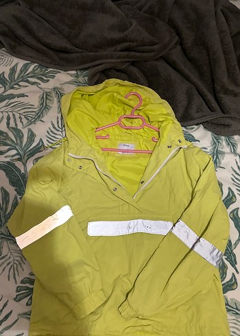 Sarı Midi Streetwear Kadın Ceket - Görsel 2