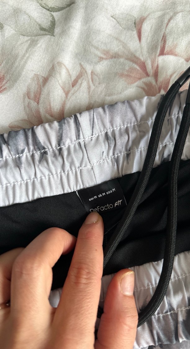 Gri Desenli Fermuarlı erkekŞortu - Görsel 2