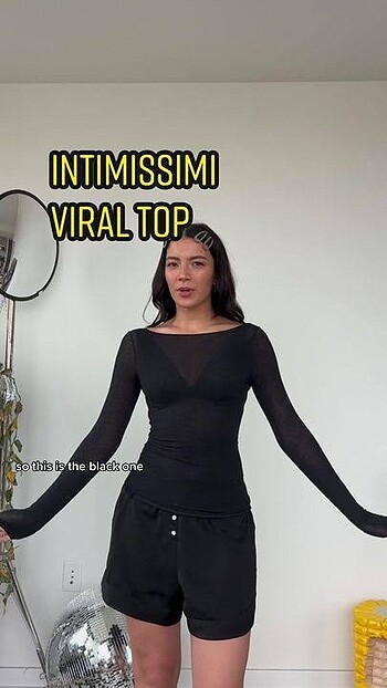 s Beden İntimissimi kaşmir bluz Intimissimi