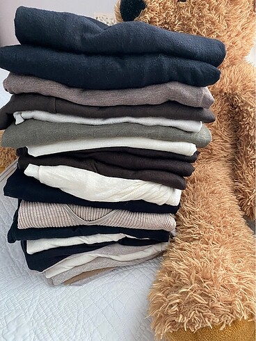 s Beden mavi Renk İntimissimi kaşmir bluz Intimissimi