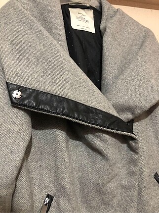 Bershka Bershka gri kaşe mont