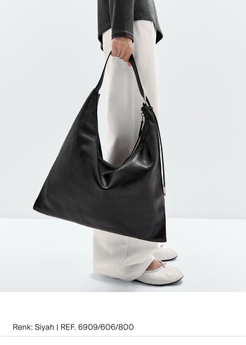 Massimo Dutti Massimo dutti napa deri çanta