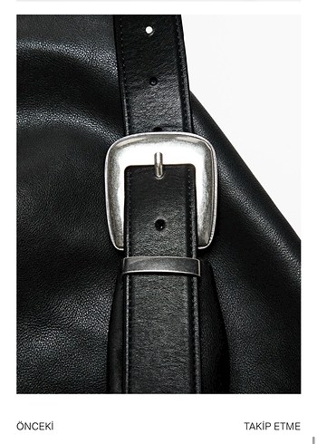  Beden Massimo dutti napa deri çanta