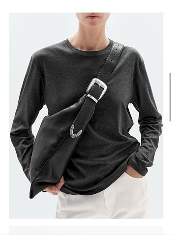 Massimo dutti napa deri çanta
