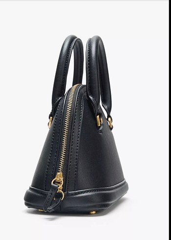 Zara Siyah Deri Modern Klasik Kadın Çanta