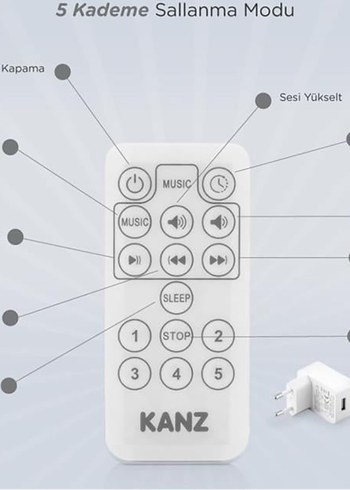 Gri Bebek Beşiği ve Salıncak - Görsel 4