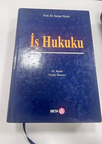 İş Hukuku - Prof. Dr. Sarper Süzek, 23. Baskı