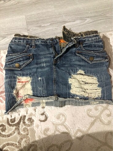 s Beden Vintage Denim Etek