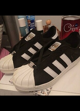 Adidas super star 39 numara sıfır 