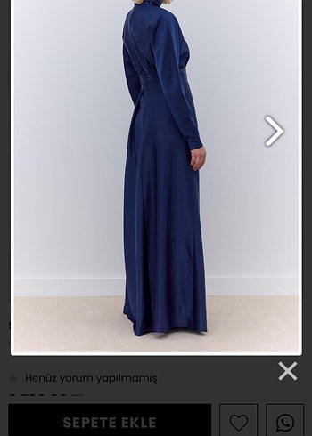 Manuka Drapeli Abiye Elbise - Görsel 3