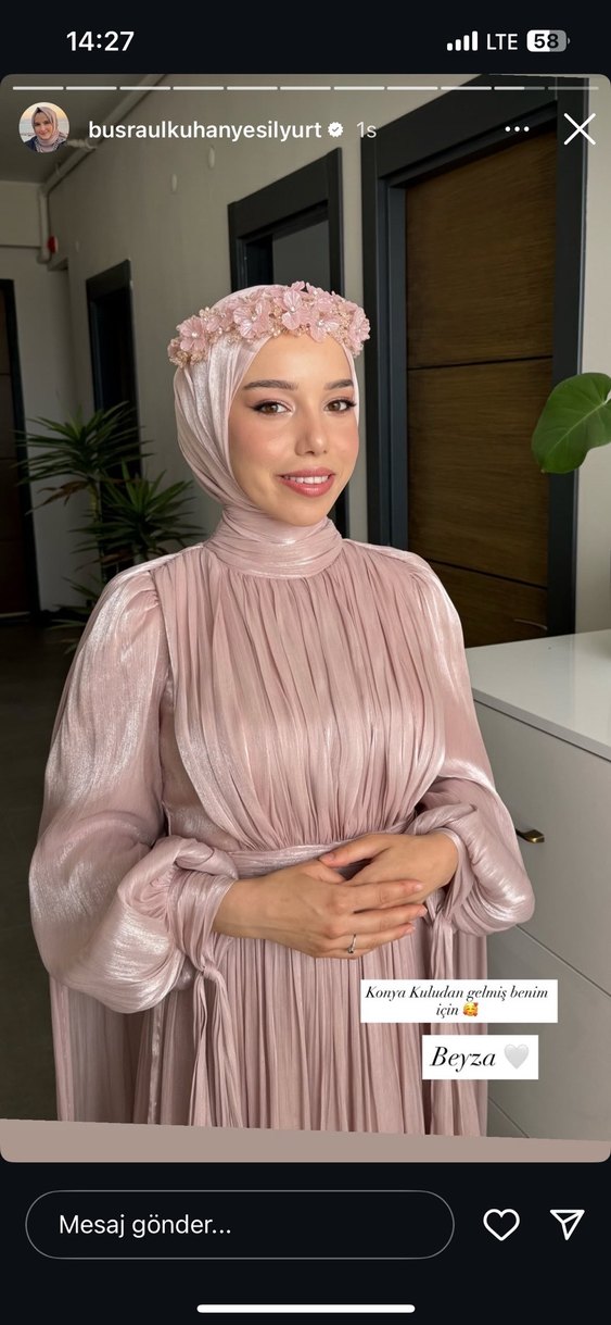 Tesettür Abiye nişanlık - Görsel 4
