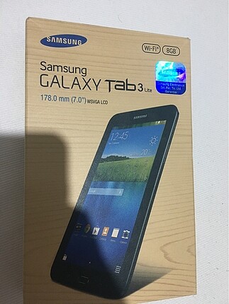Samsung Tab3 Lite 8gb siyah