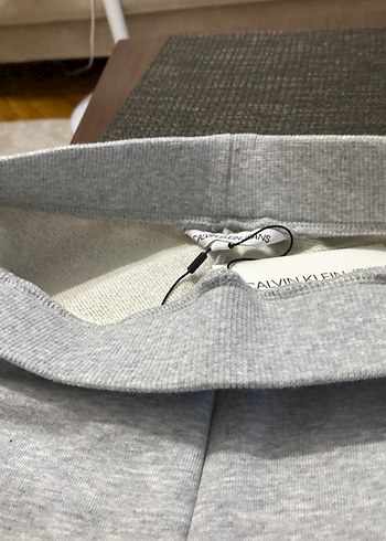 Calvin Klein Calvin Klein Gri Kemerli Kadın Eşofman Altı